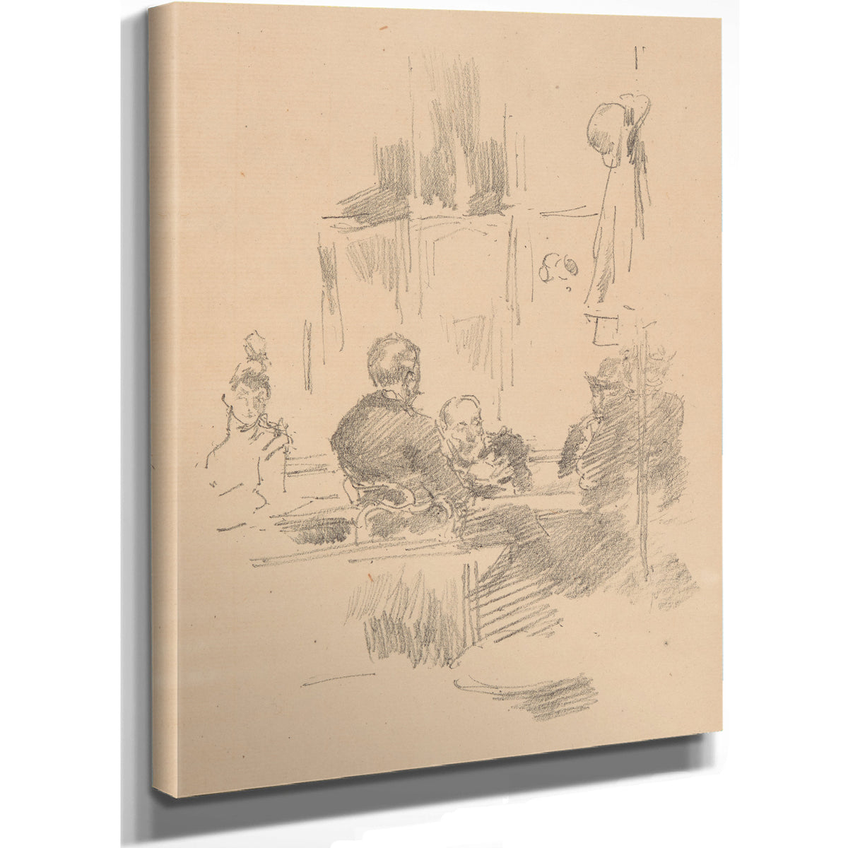Late Picquet 1894 By James Whistler