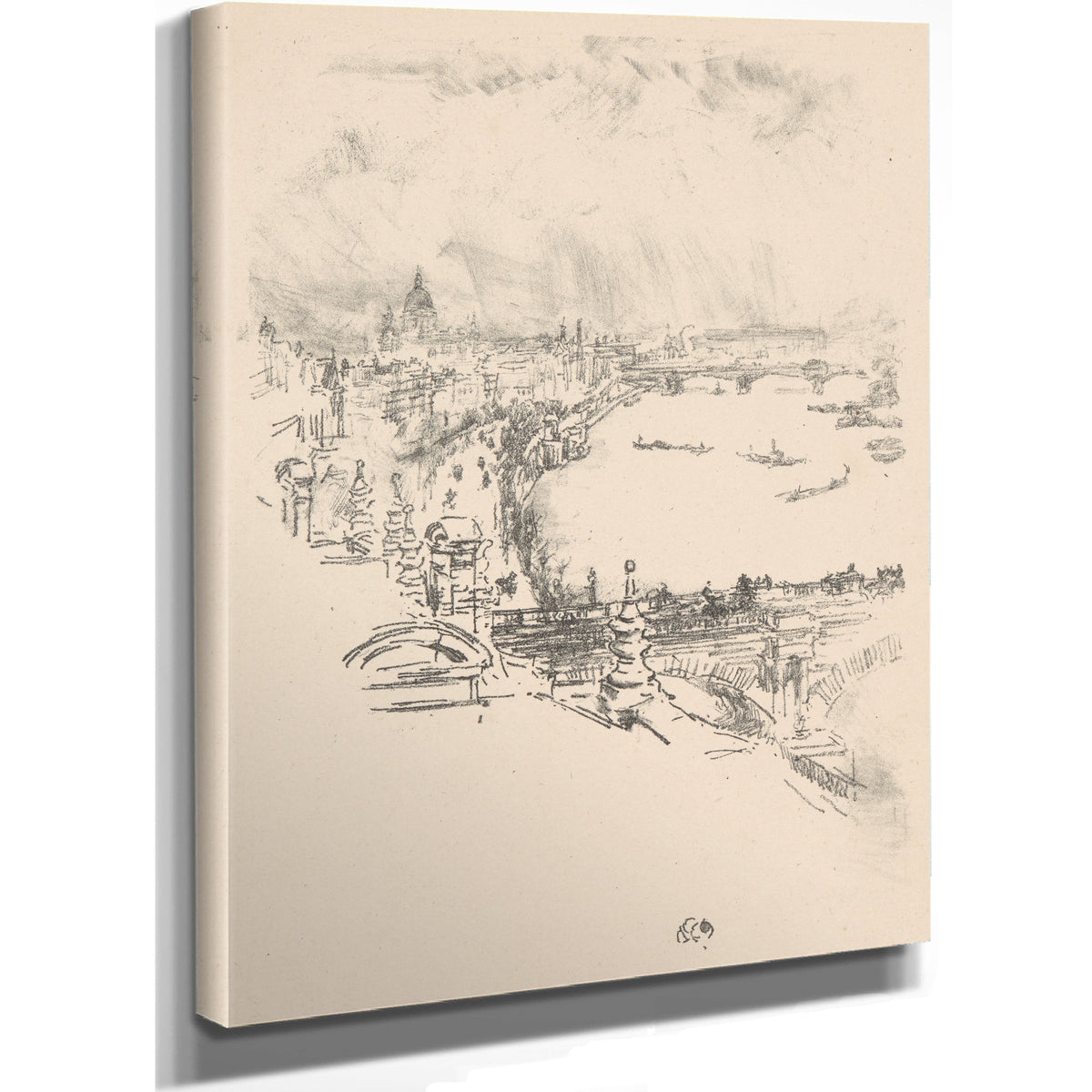 Little London Ca 1896 By James Whistler