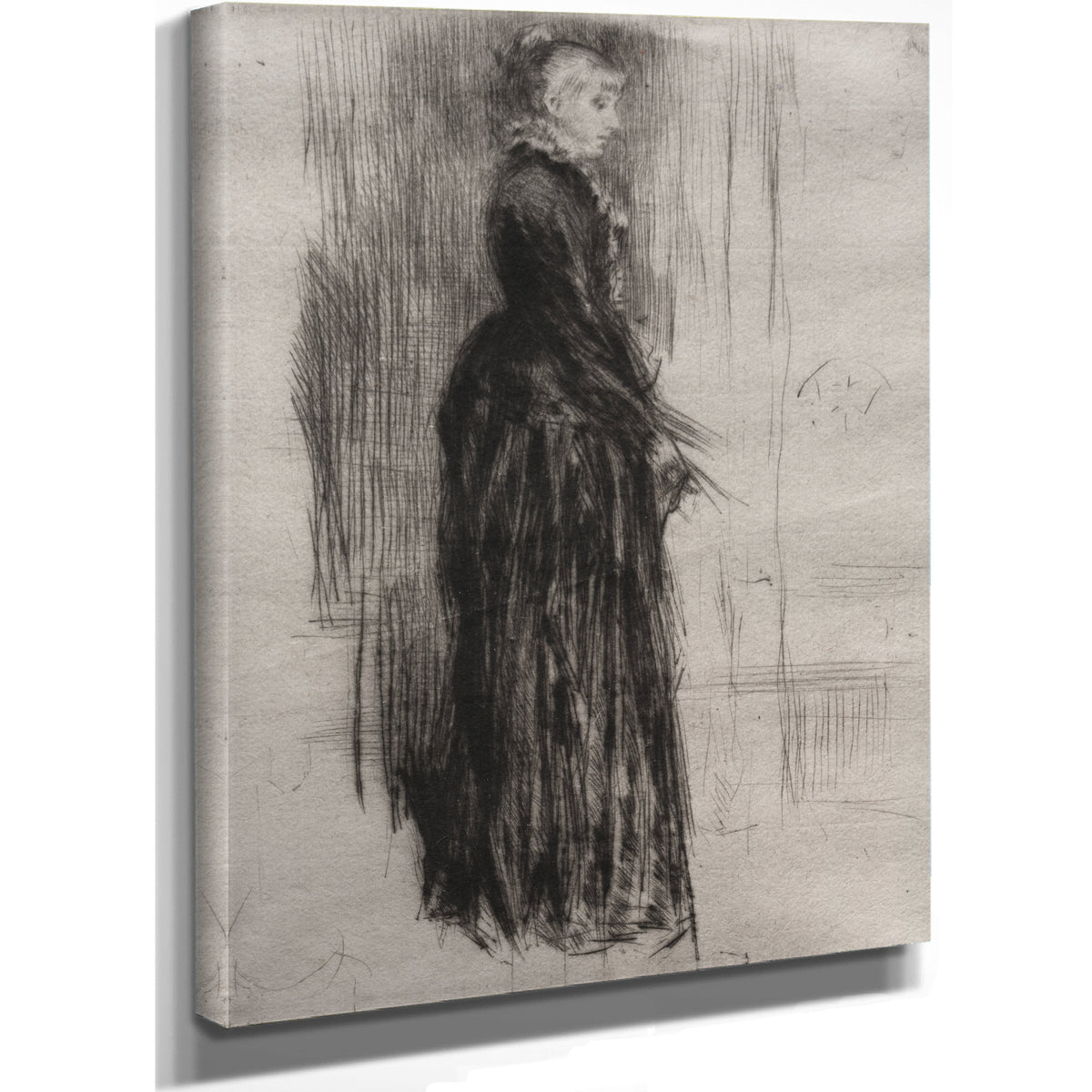 Little Velvet Dress 1873 By James Whistler