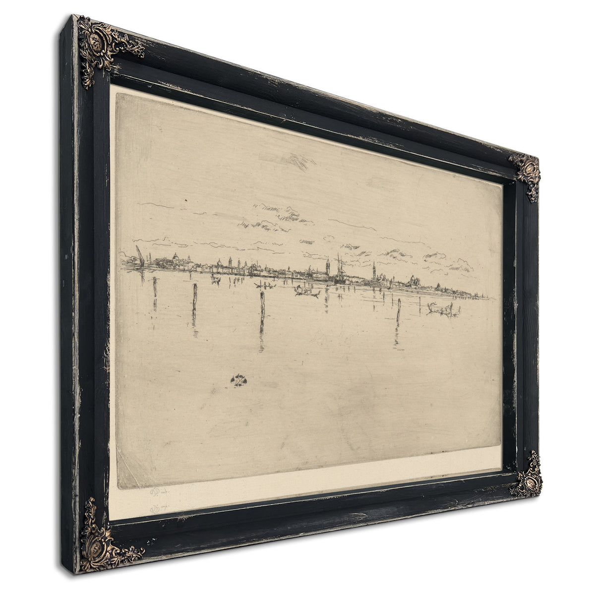 Little Venice Ca 1880 By James Whistler
