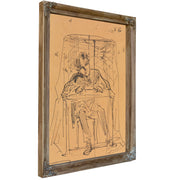 Man Table Beneath Mosquito Net By James Whistler