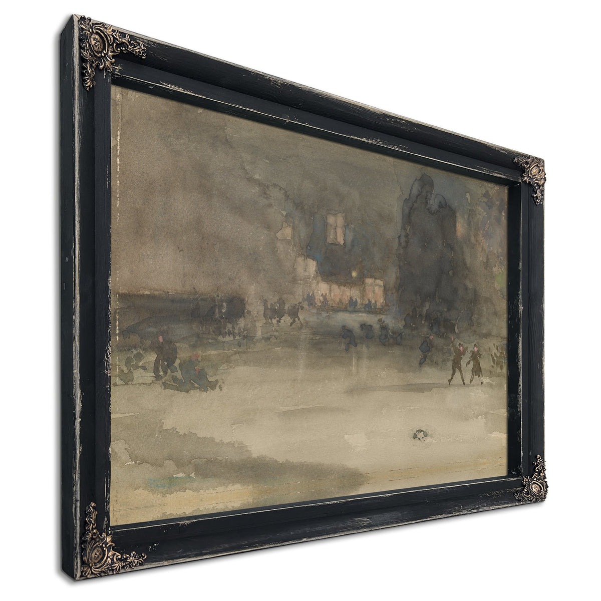 Nocturne Amsterdam Winter 1882 By James Whistler
