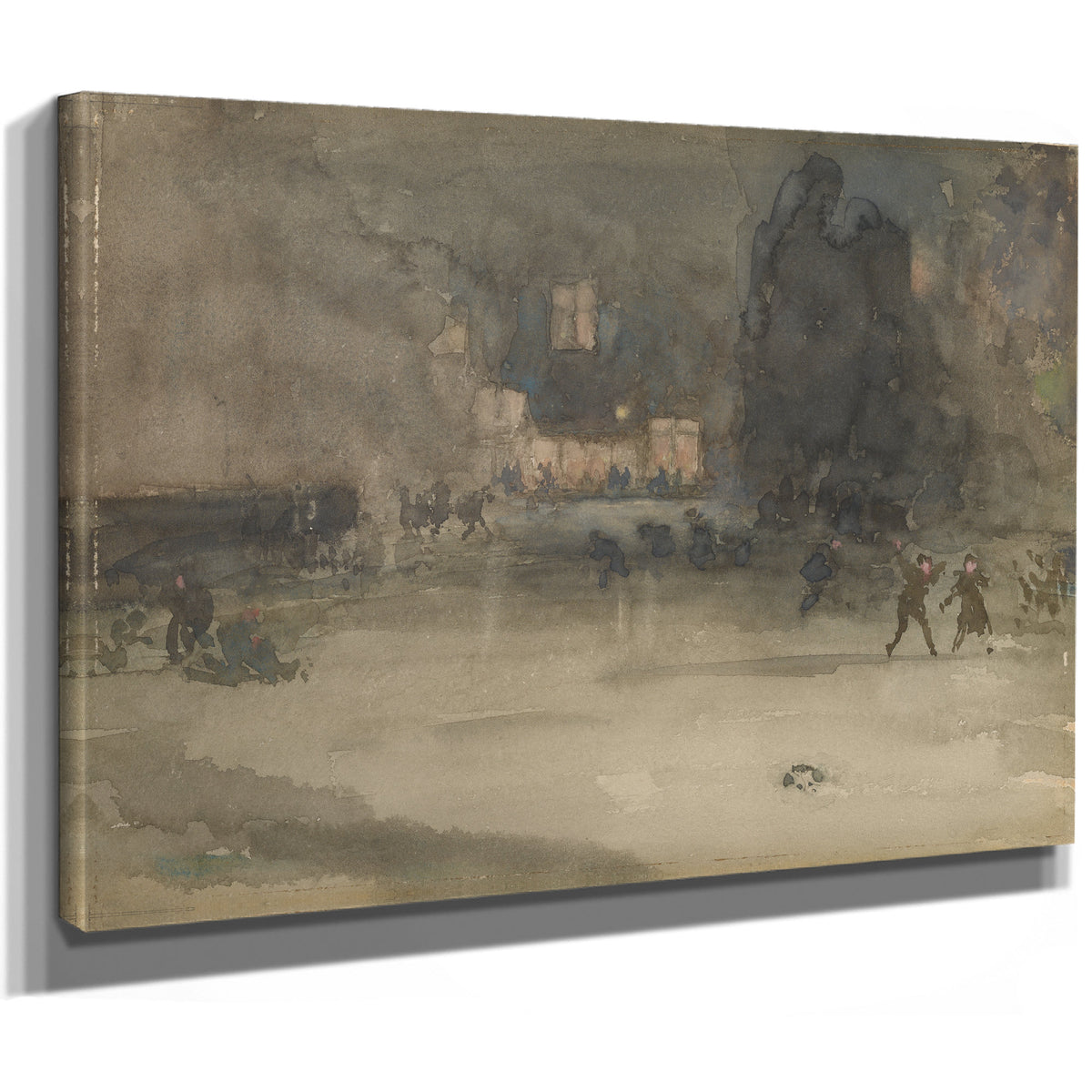 Nocturne Amsterdam Winter 1882 By James Whistler