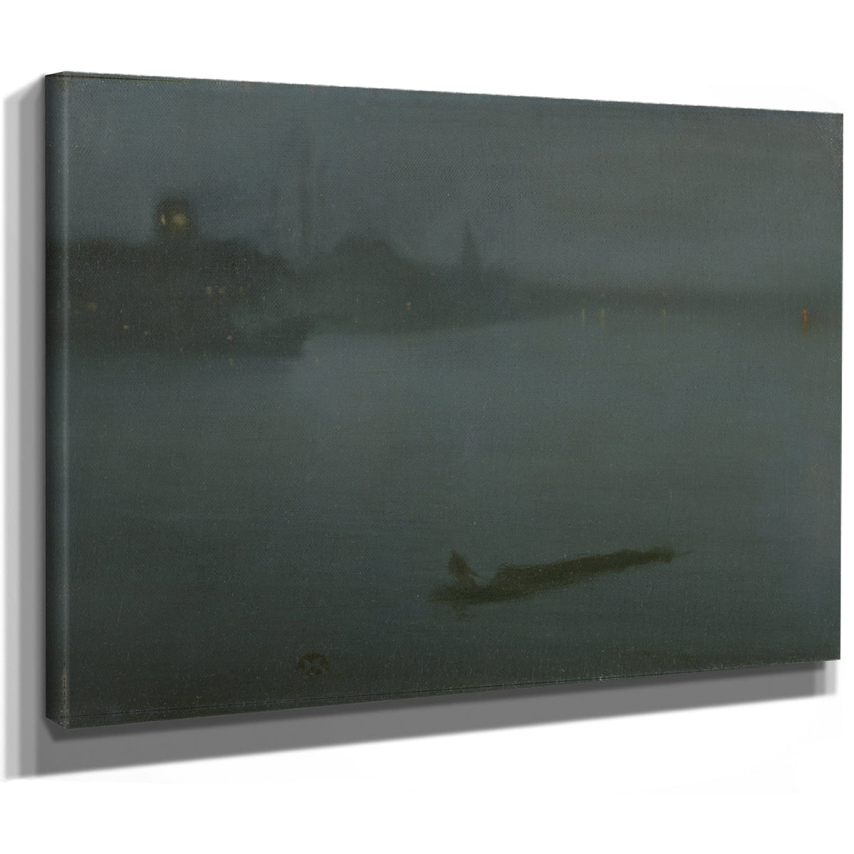 Nocturne Blue Silver By James Whistler