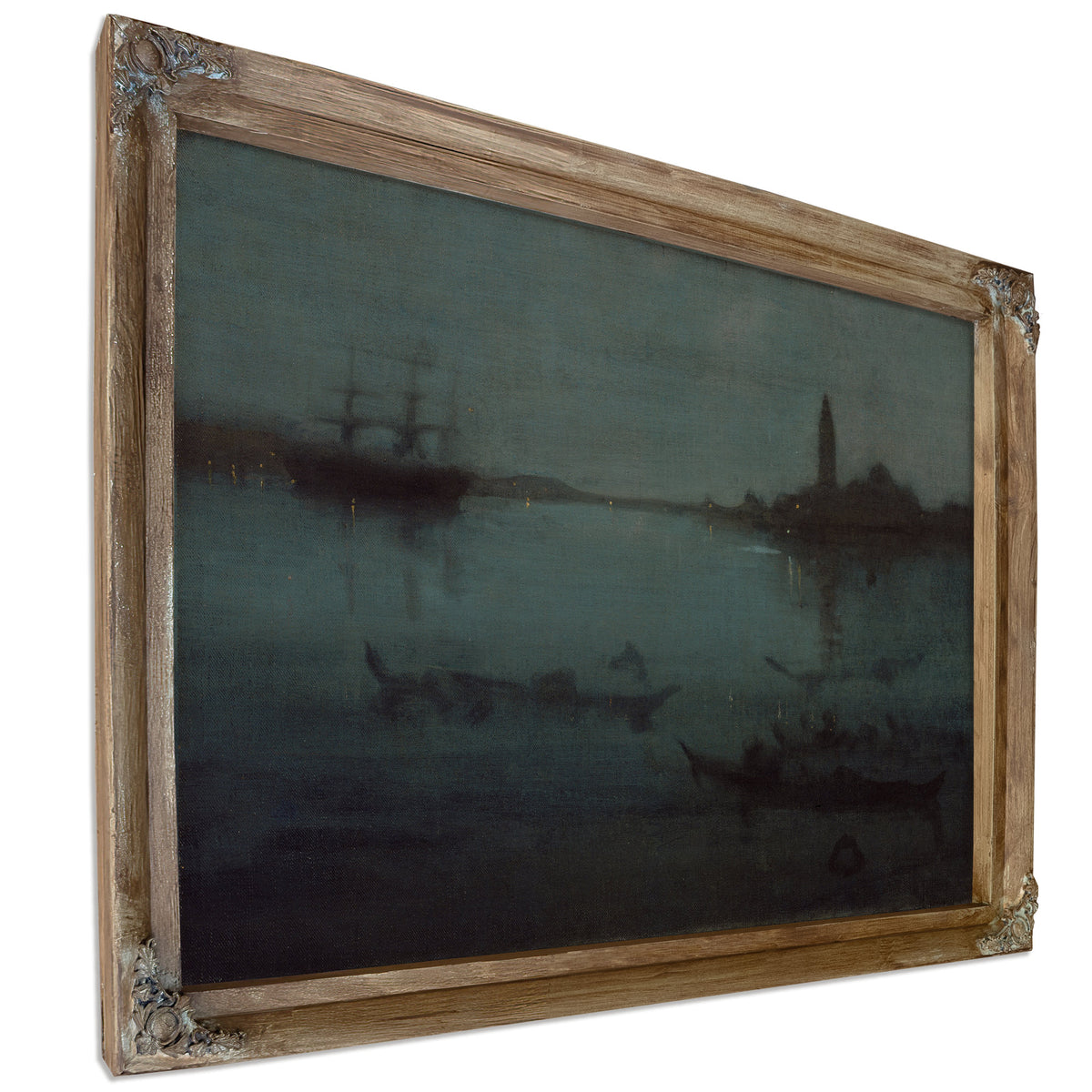 Nocturne Blue Silver Lagoon Venice By James Whistler