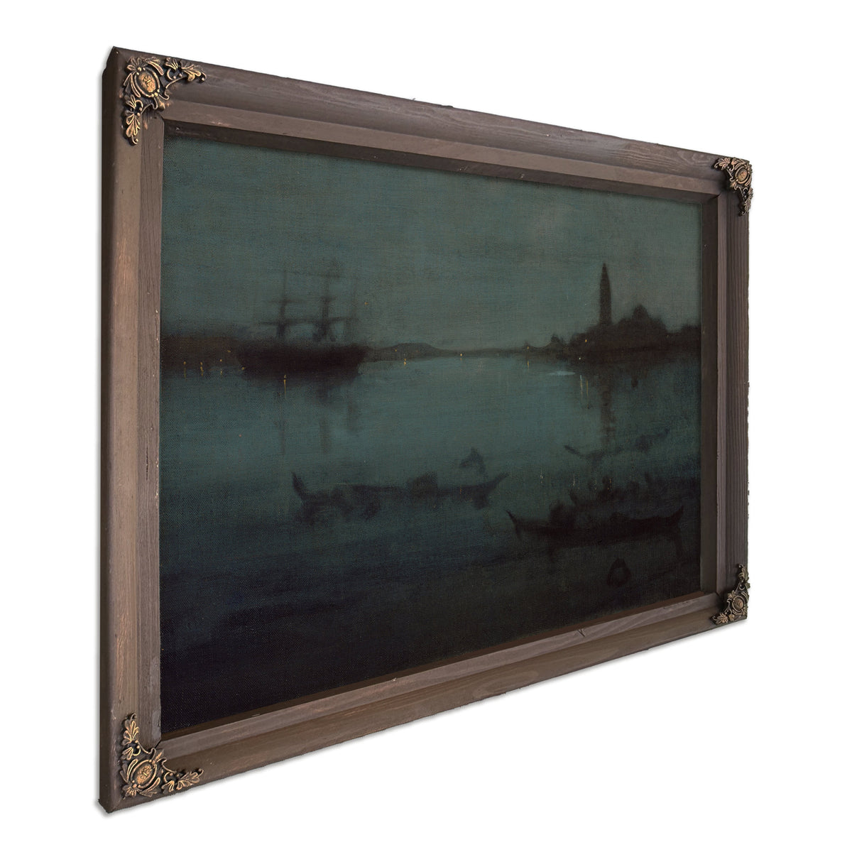 Nocturne Blue Silver Lagoon Venice By James Whistler