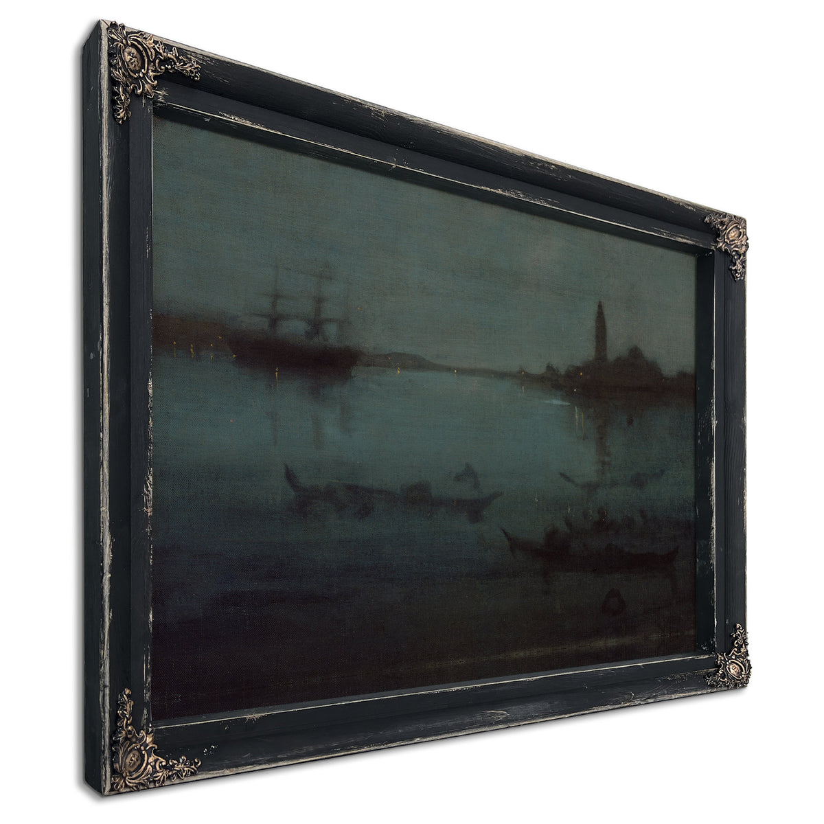 Nocturne Blue Silver Lagoon Venice By James Whistler