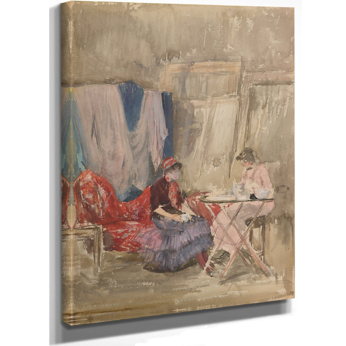 Note Pink Purplethe Studio 1883 1884 By James Whistler