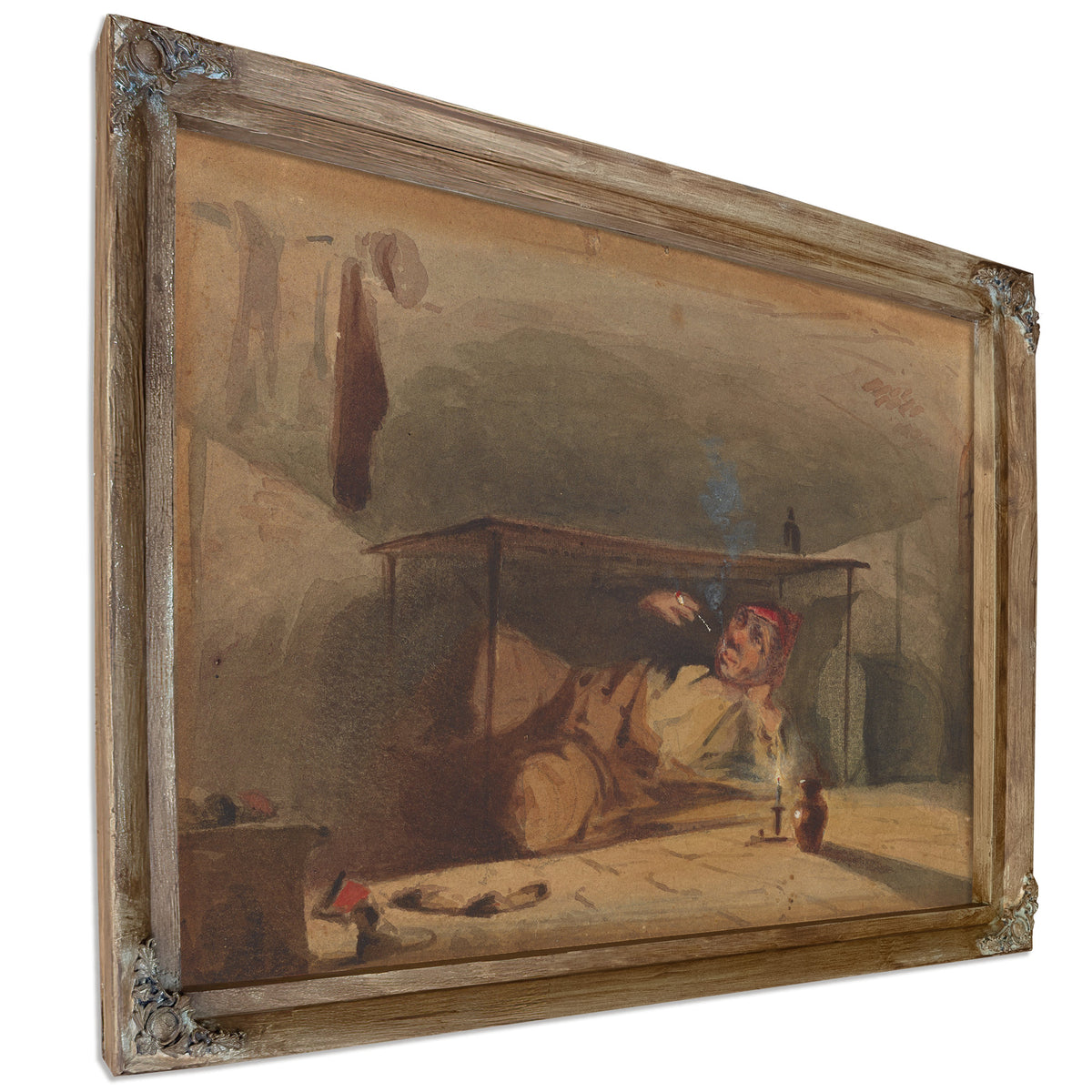 Sam Wellers Landlord the Fleet 1853 By James Whistler