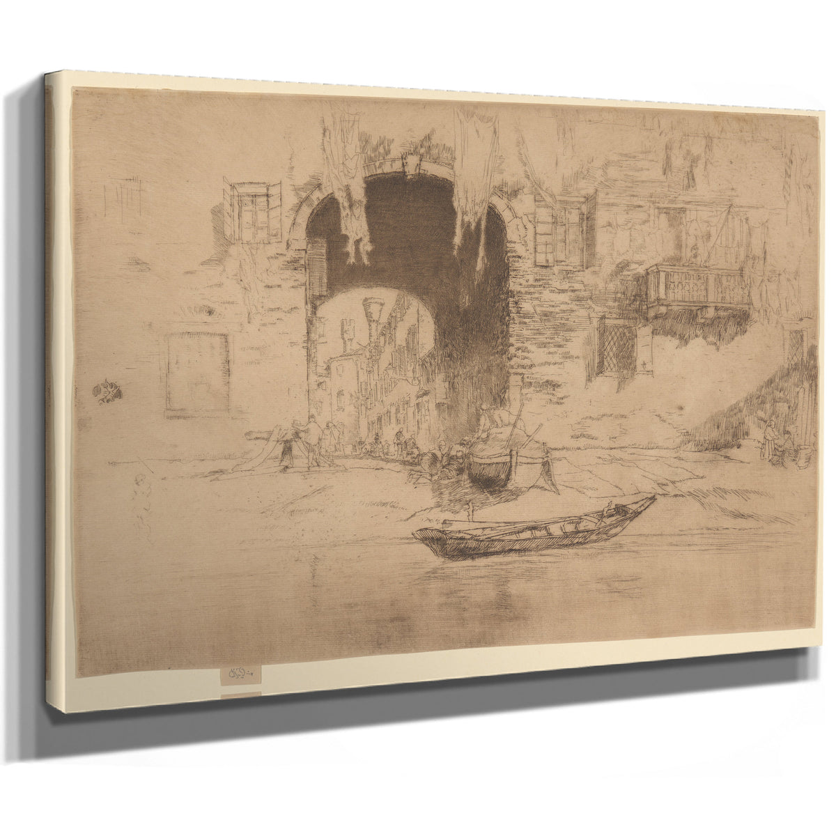 San Biagio Ca 1880 By James Whistler
