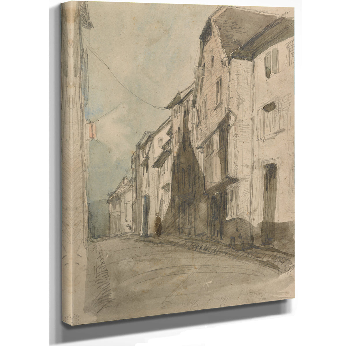Saverne 1858 By James Whistler