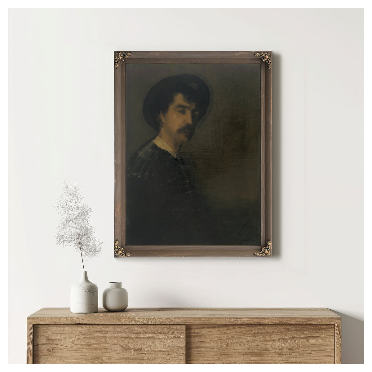Self Portrait 1870 1875 By James Whistler