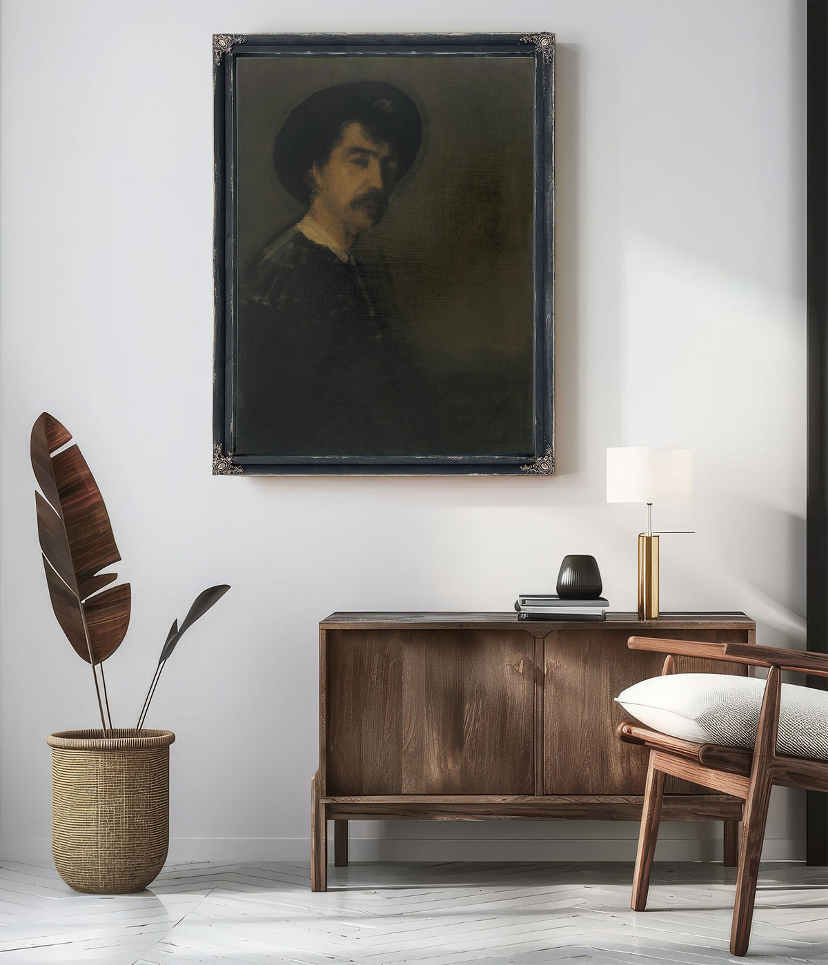 Self Portrait 1870 1875 By James Whistler
