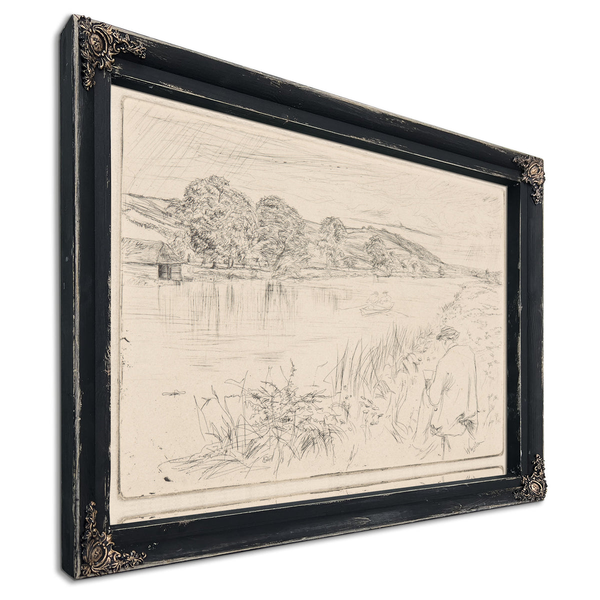Sketching No 1 1861 By James Whistler