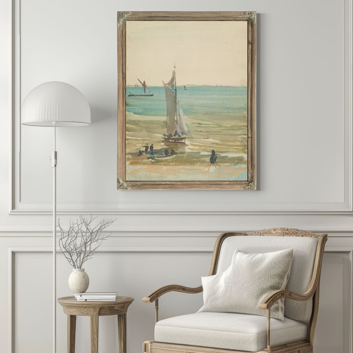Southendthe Pleasure Yacht 1882 1884 By James Whistler