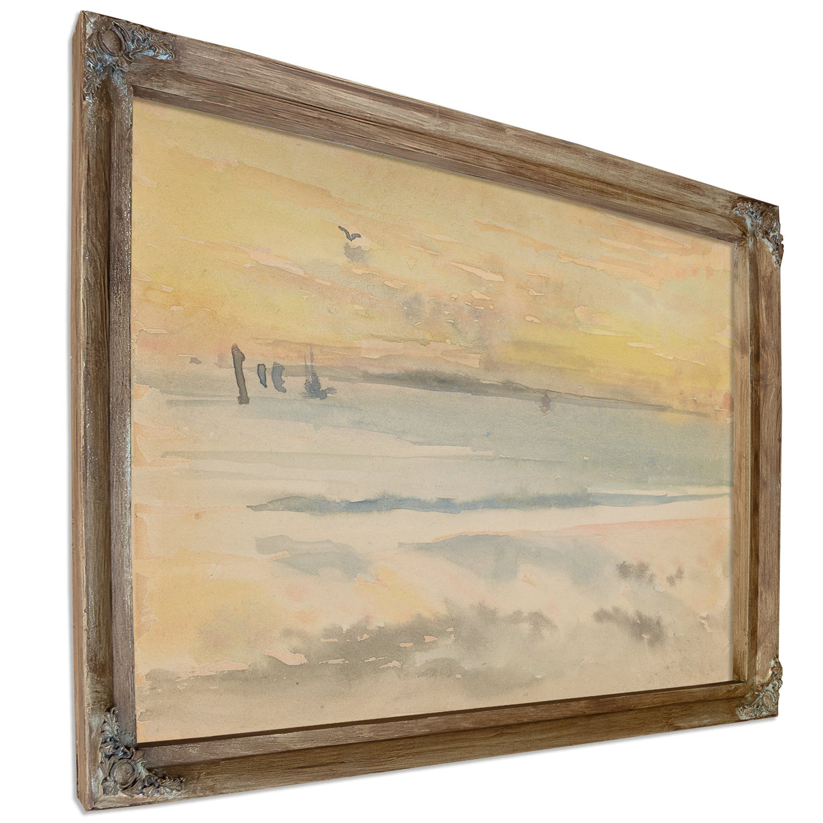 St Ives Sunset 1883 1884 By James Whistler