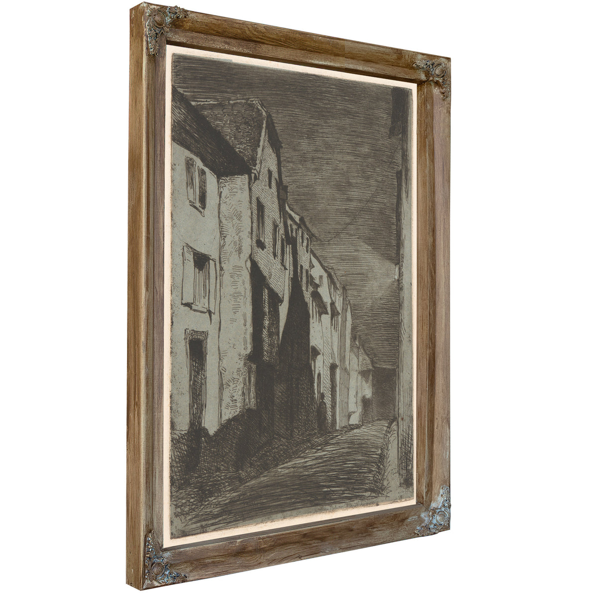 Street Saverne 1858 By James Whistler