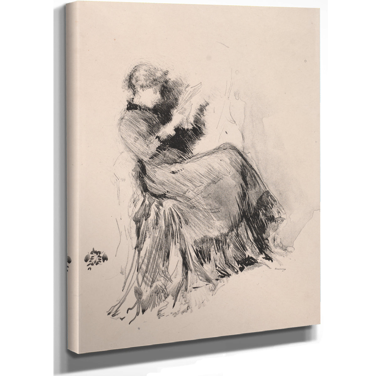 Study 1878 02 By James Whistler