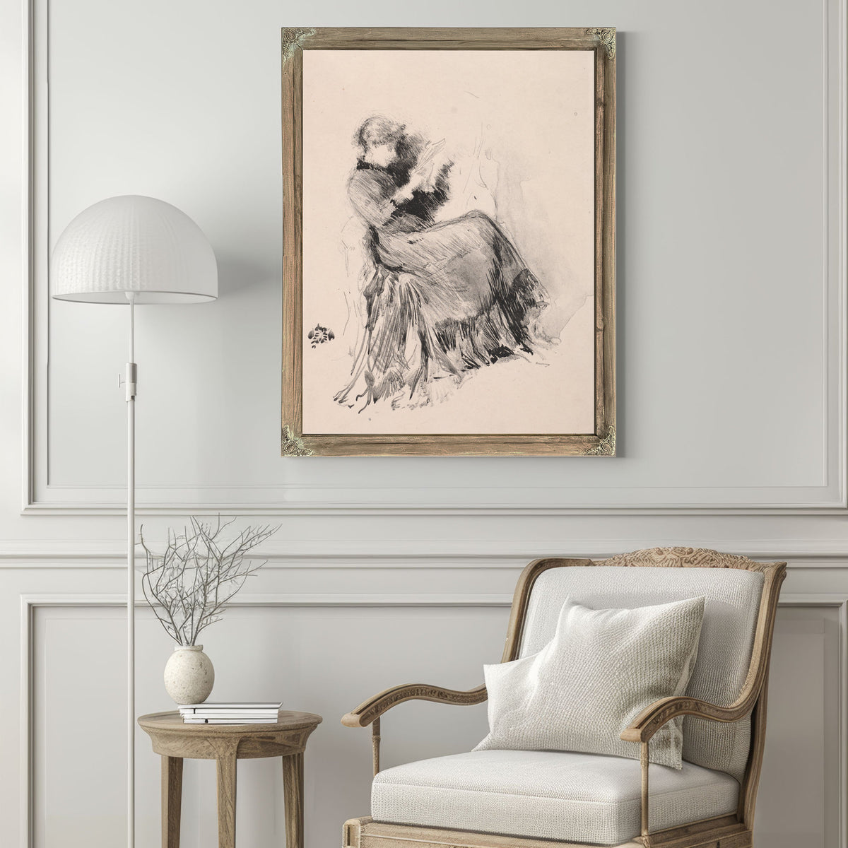 Study 1878 02 By James Whistler