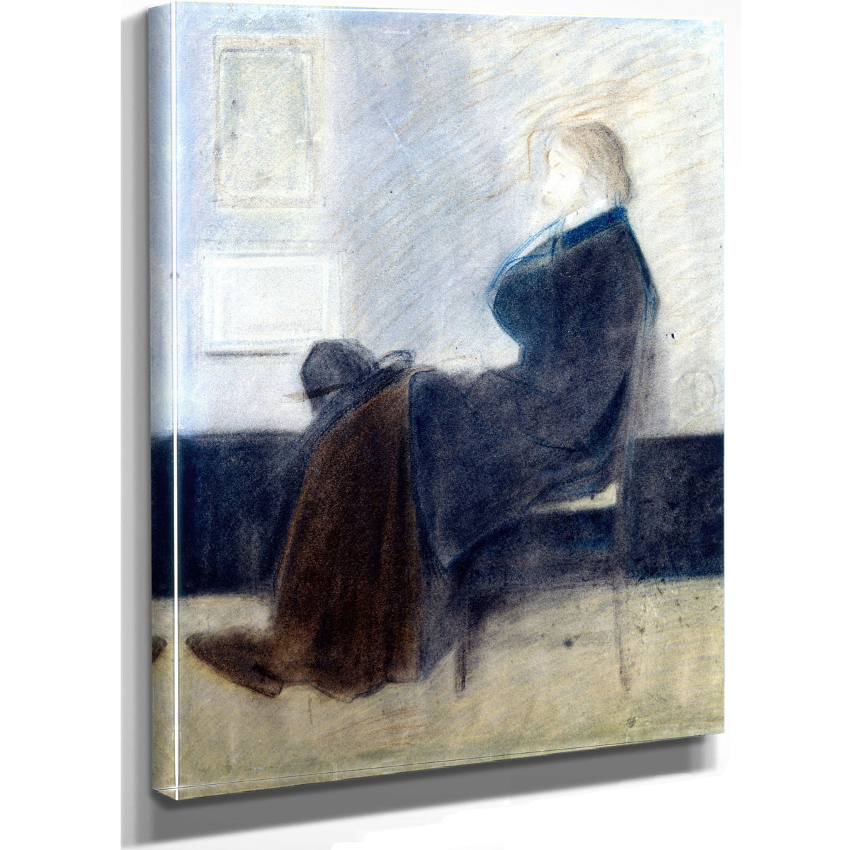 Study Thomas Carlyle 1912 By James Whistler
