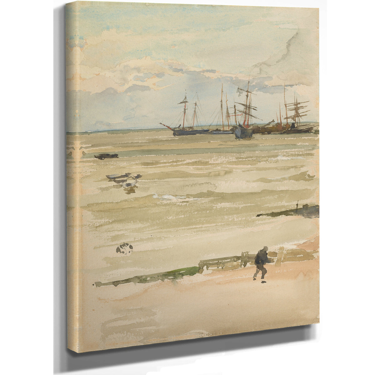 The Anchorage 1882 1884 By James Whistler