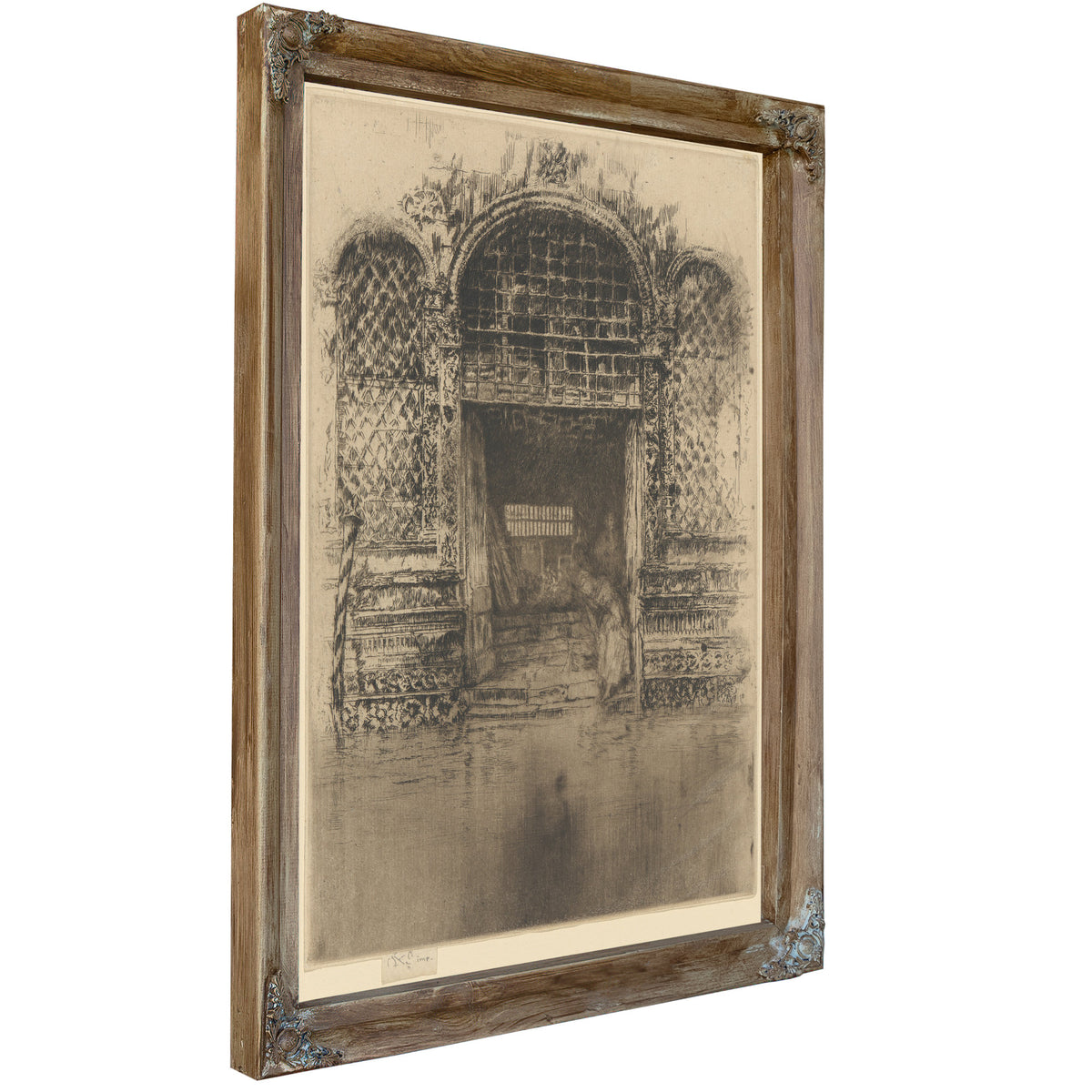 The Doorway Ca 1879 By James Whistler