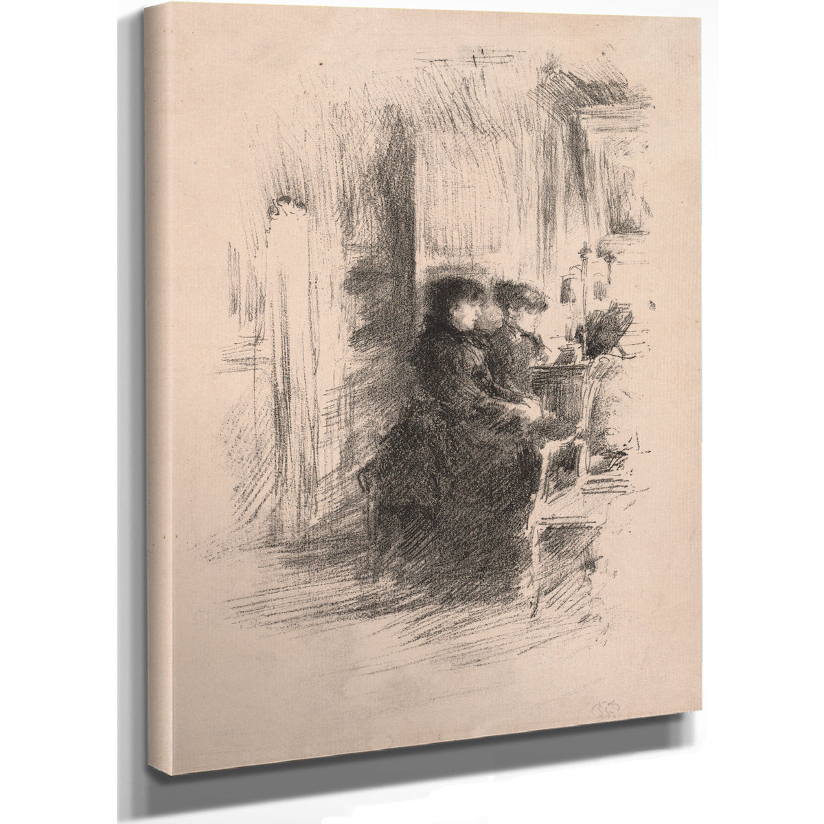 The Duet 1894 By James Whistler