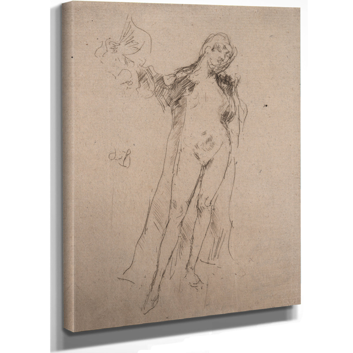 The Fan Model No 3 1887 88 By James Whistler