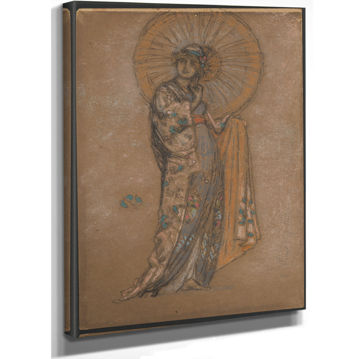 The Japanese Dress Ca 18881890 By James Whistler