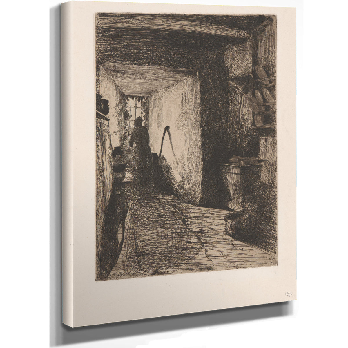 The Kitchen Ca 1858 By James Whistler