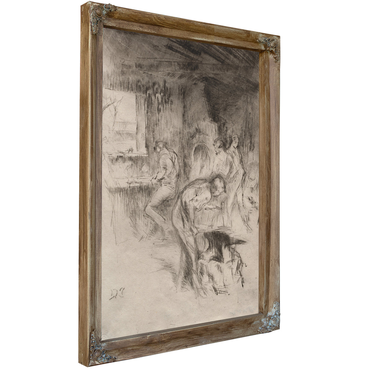 The Little Forge 1875 By James Whistler