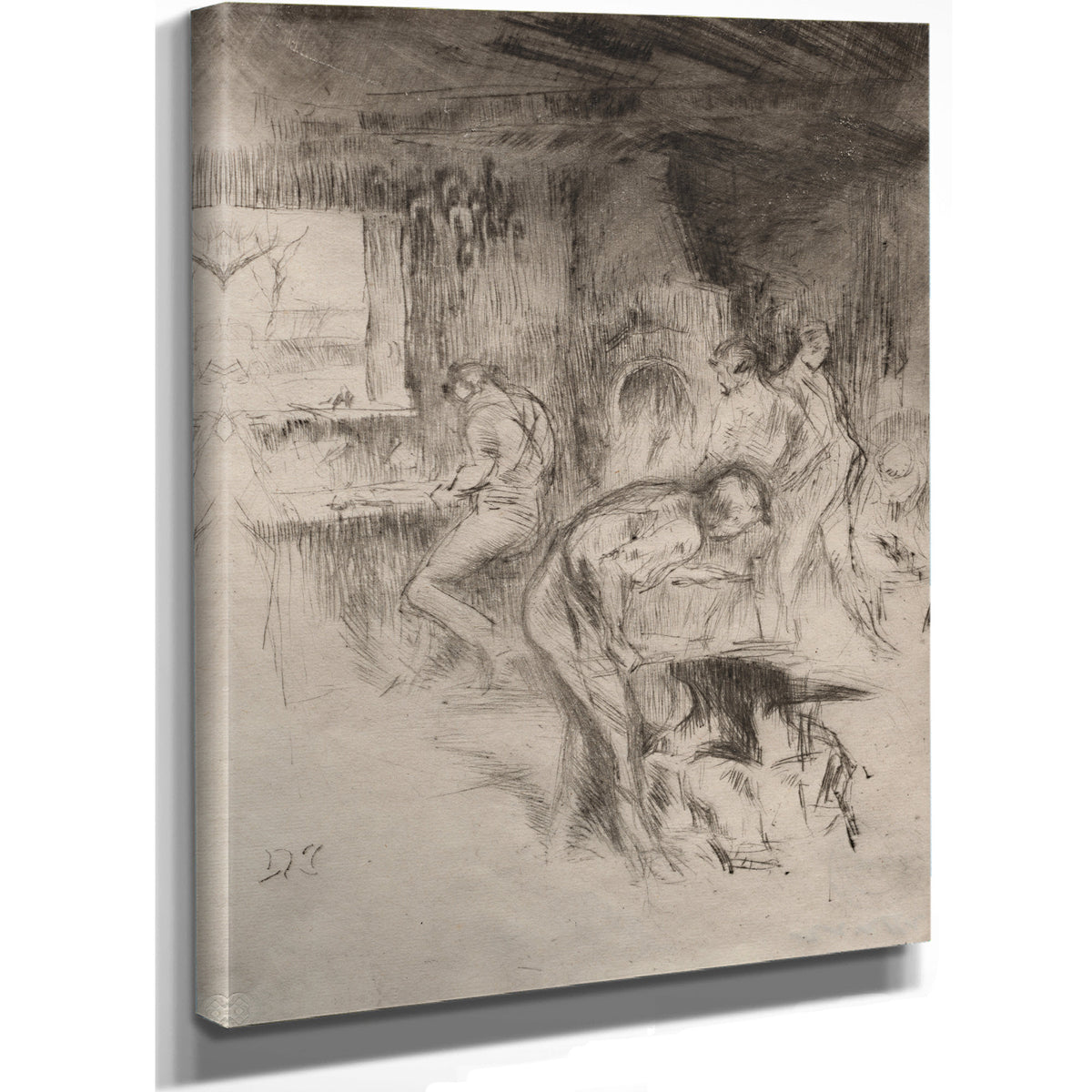 The Little Forge 1875 By James Whistler