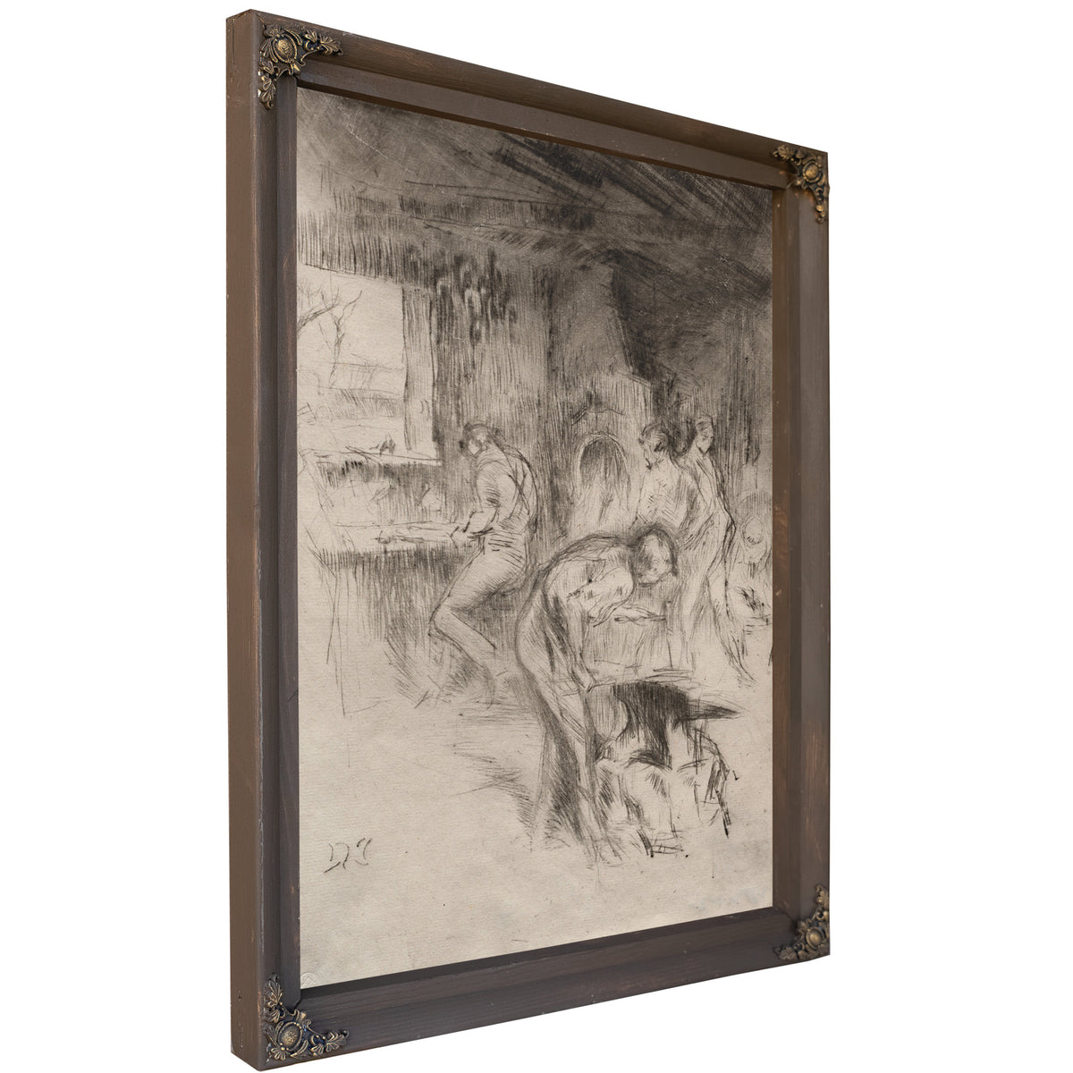 The Little Forge 1875 By James Whistler