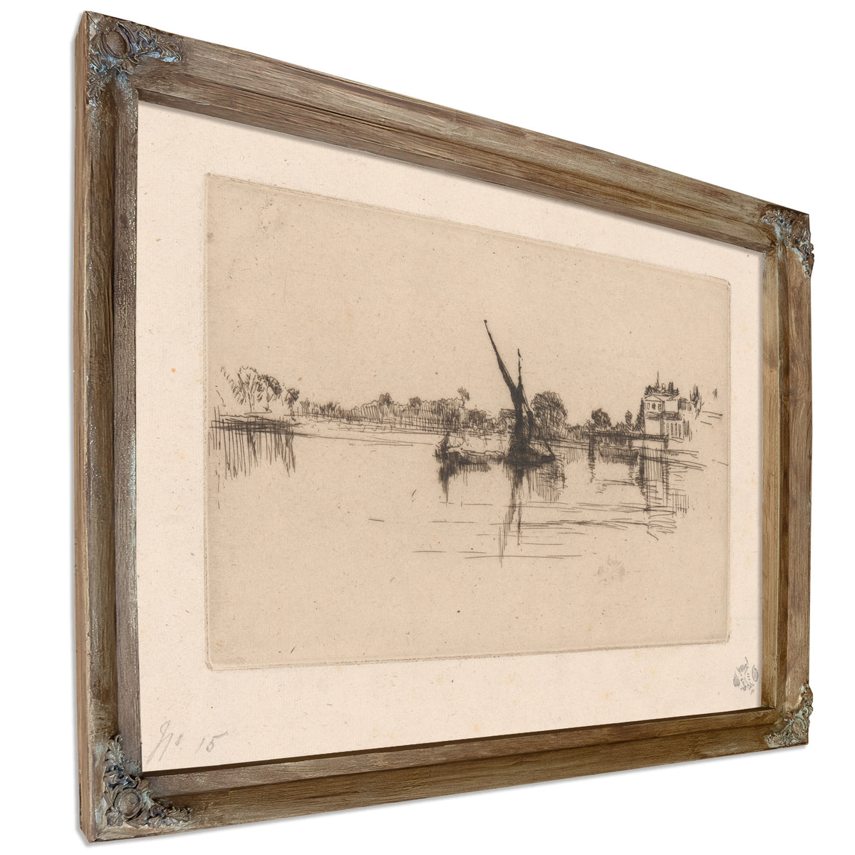 The Little Putney No 2 Ca 1879 By James Whistler