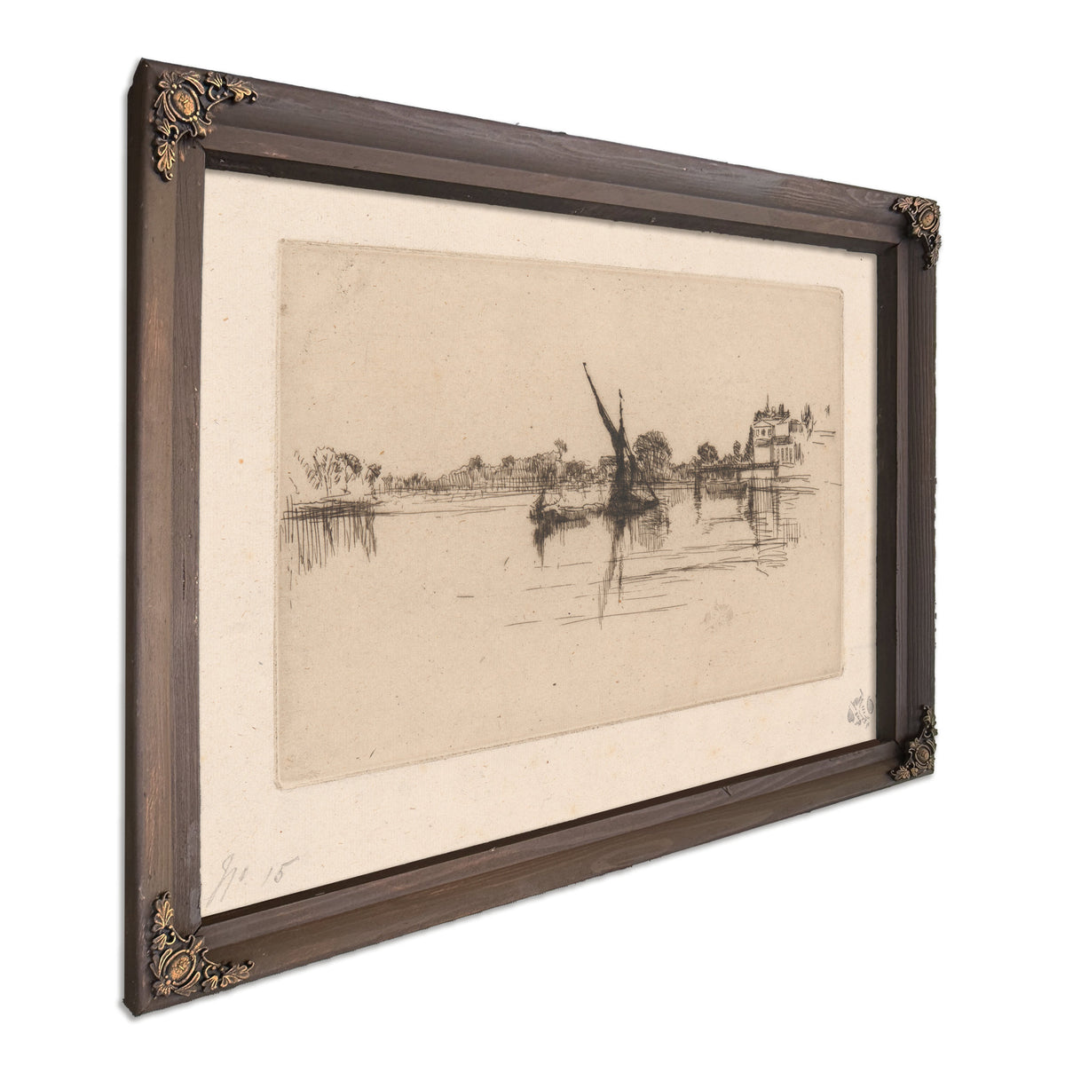 The Little Putney No 2 Ca 1879 By James Whistler
