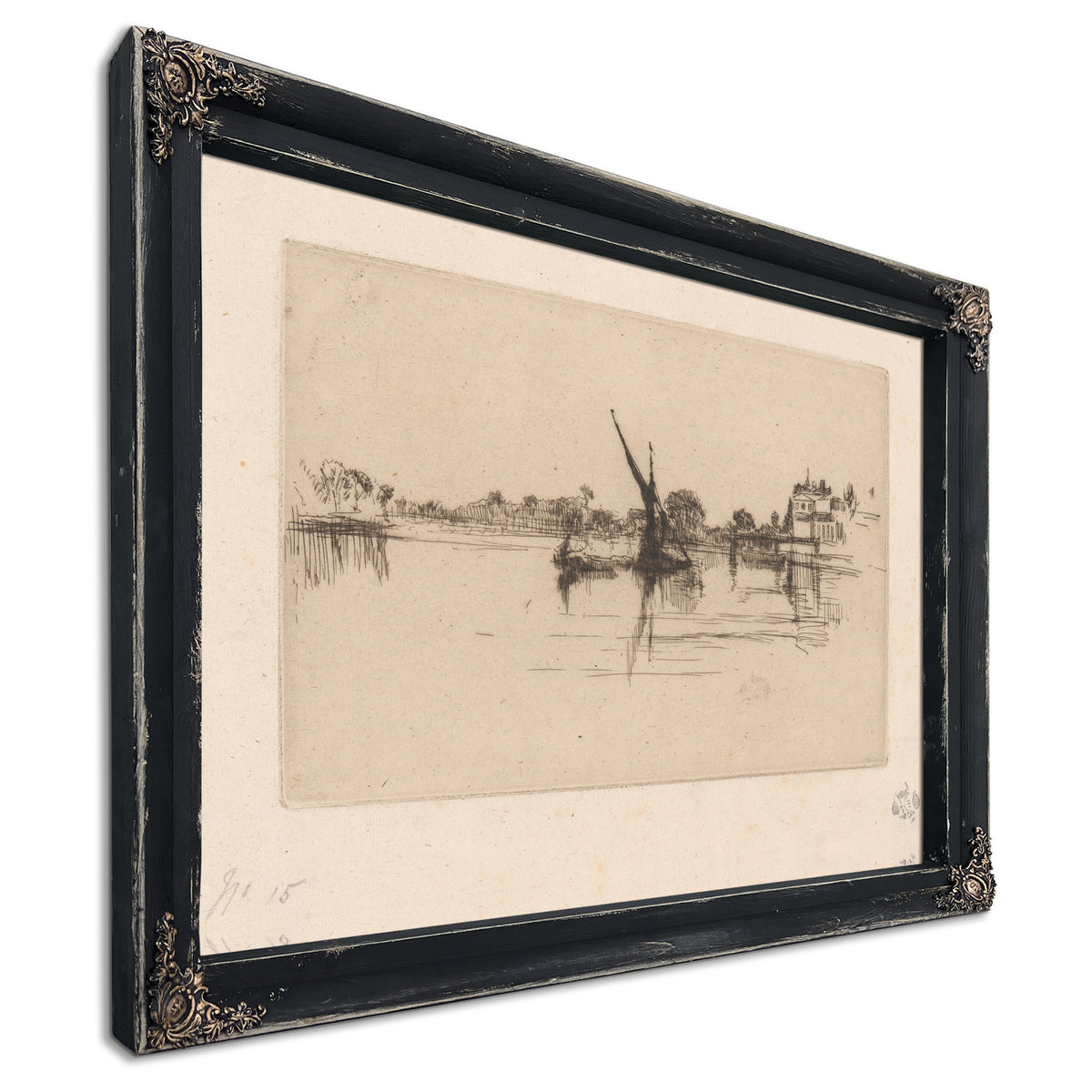 The Little Putney No 2 Ca 1879 By James Whistler