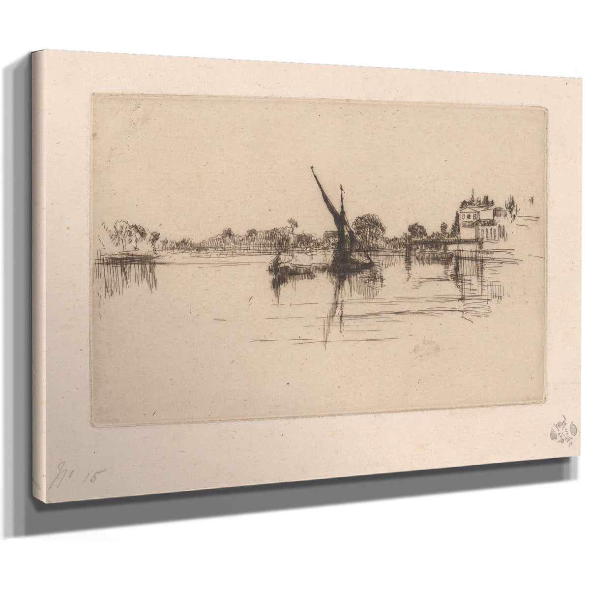 The Little Putney No 2 Ca 1879 By James Whistler