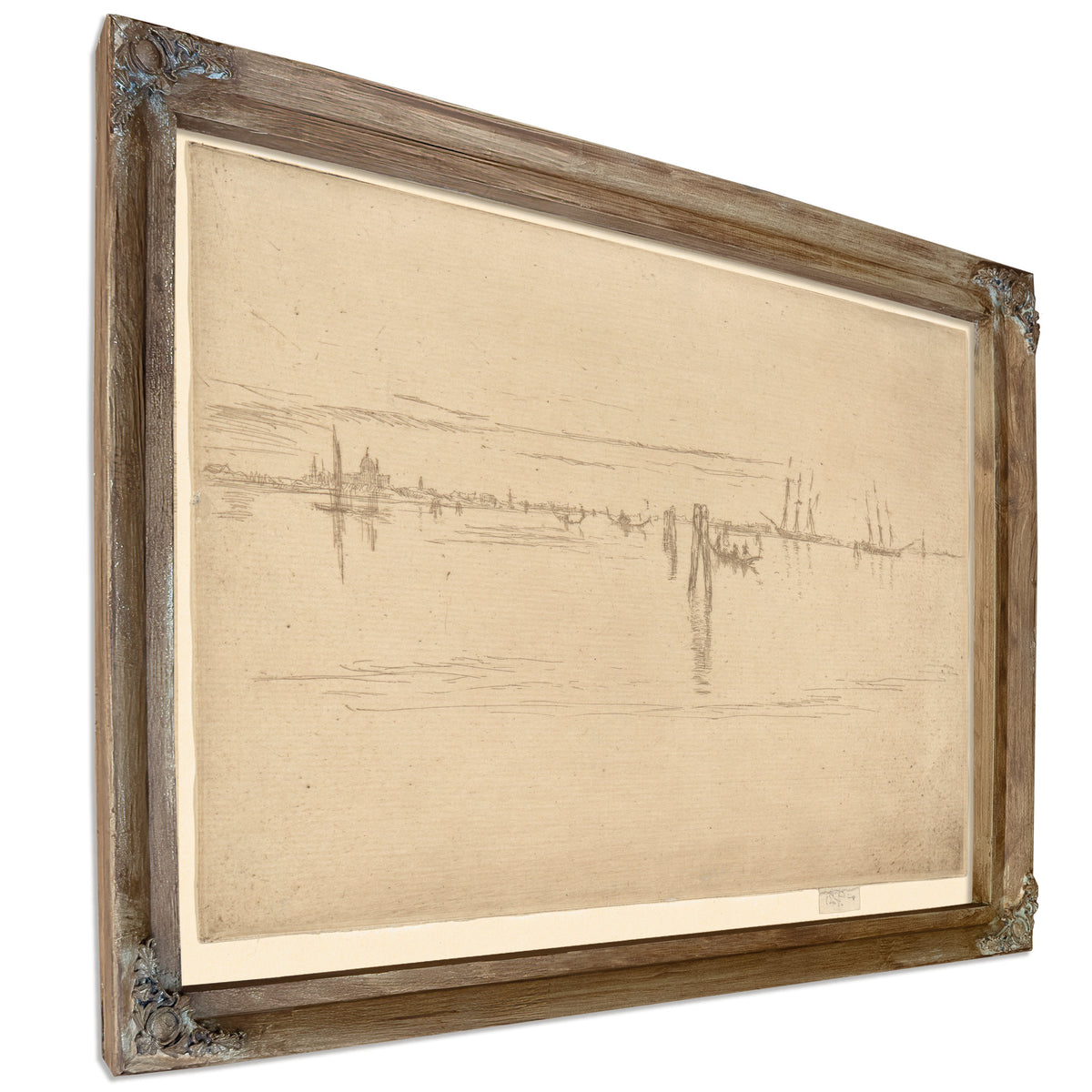 The Long Lagoon Ca 1880 By James Whistler