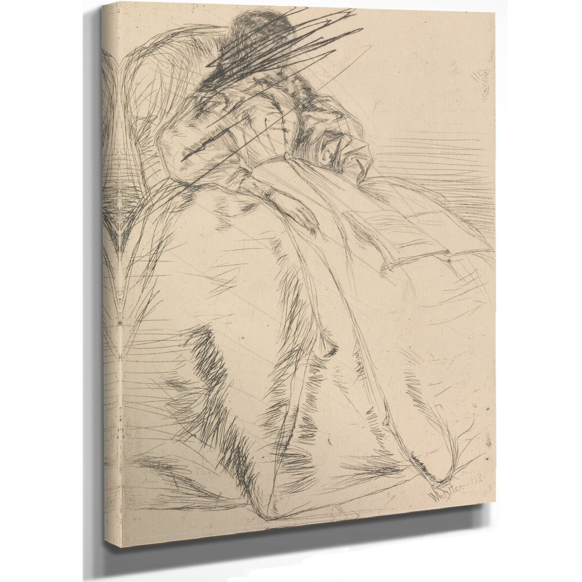 The Open Book 1861 By James Whistler
