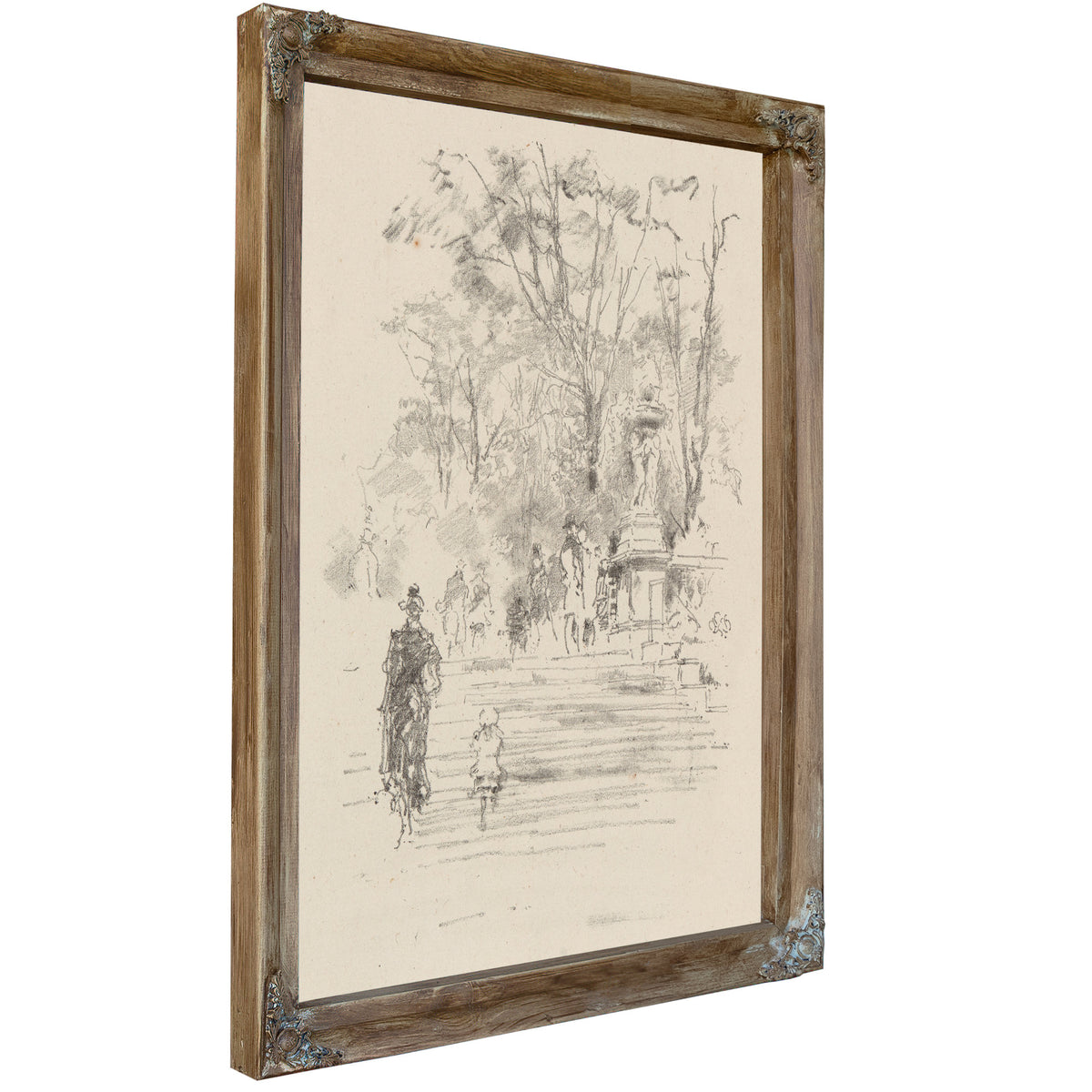 The Steps Luxemburg Gardens Paris Ca By James Whistler