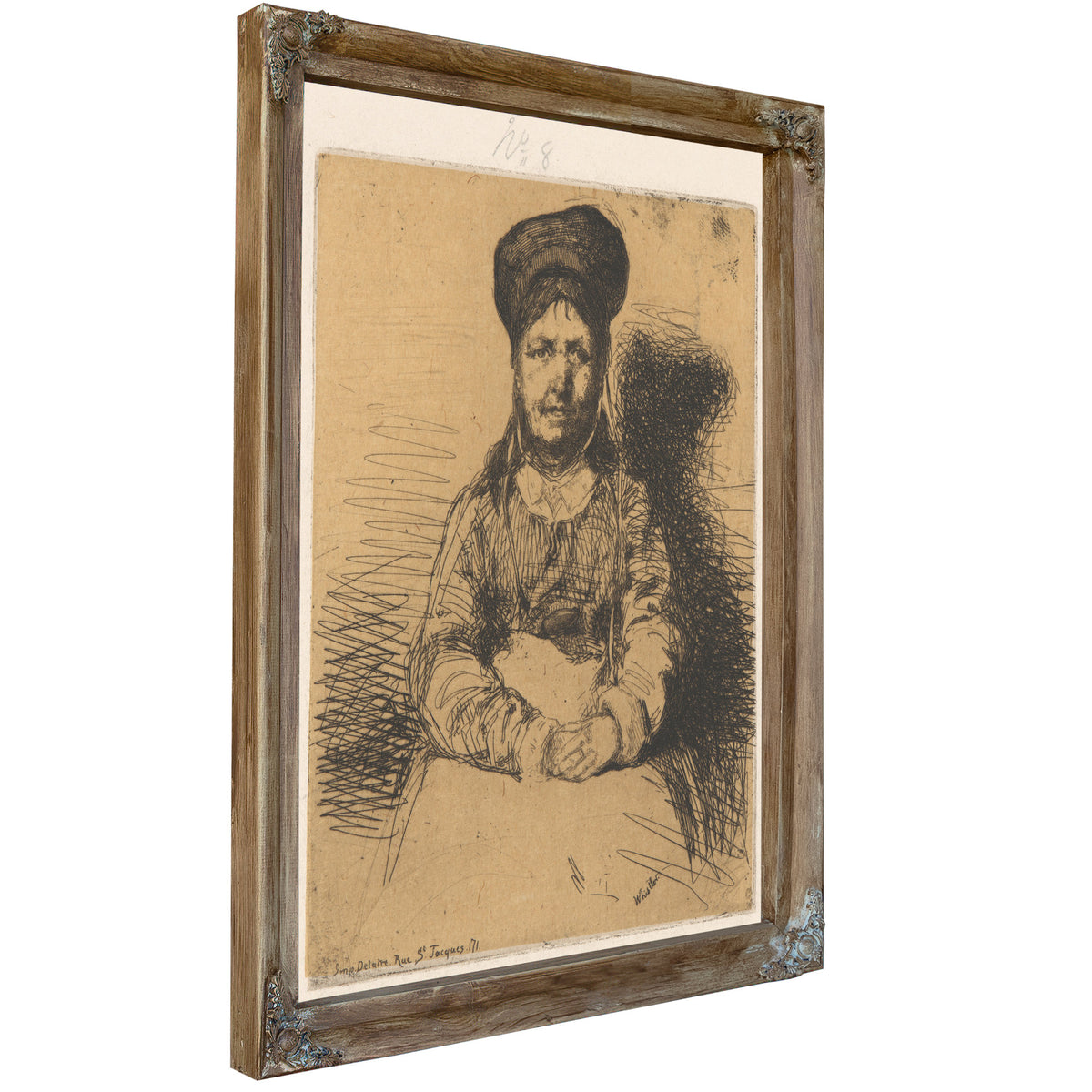 The Tinsmith la Retameuse Ca 18561858 By James Whistler