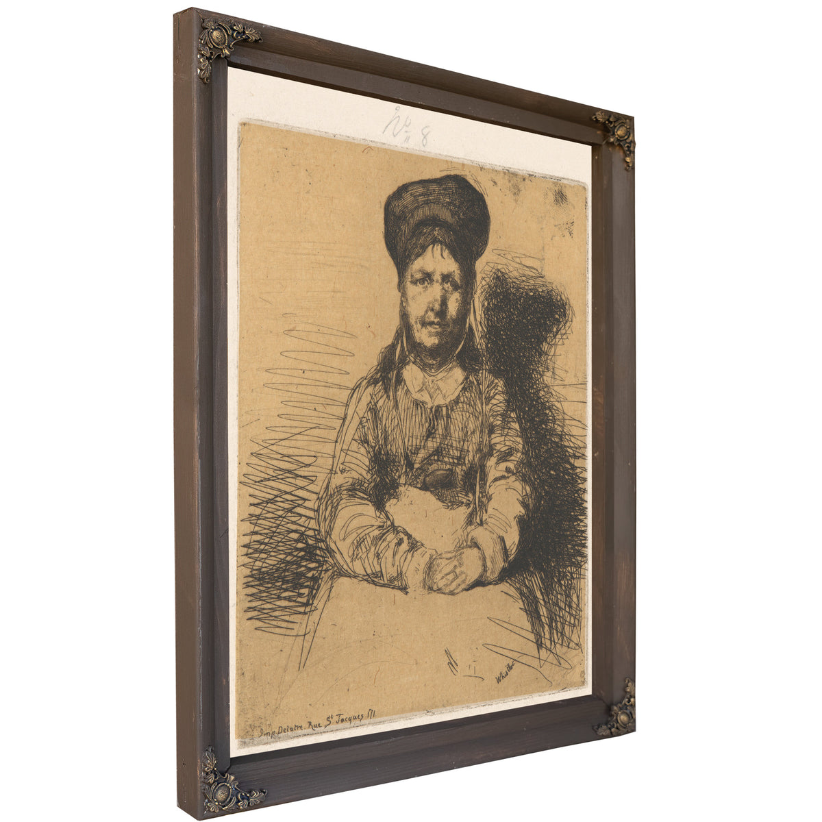 The Tinsmith la Retameuse Ca 18561858 By James Whistler