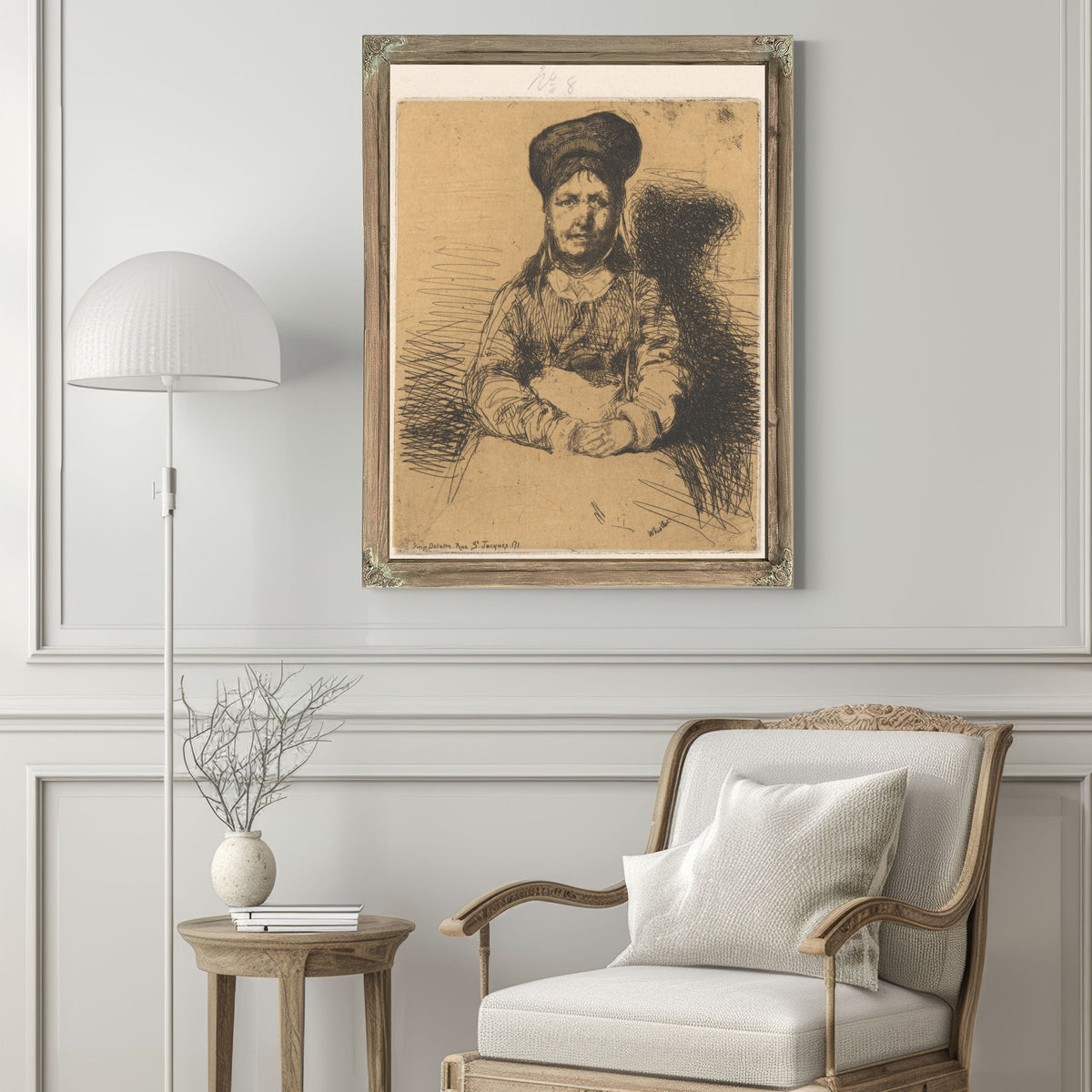 The Tinsmith la Retameuse Ca 18561858 By James Whistler