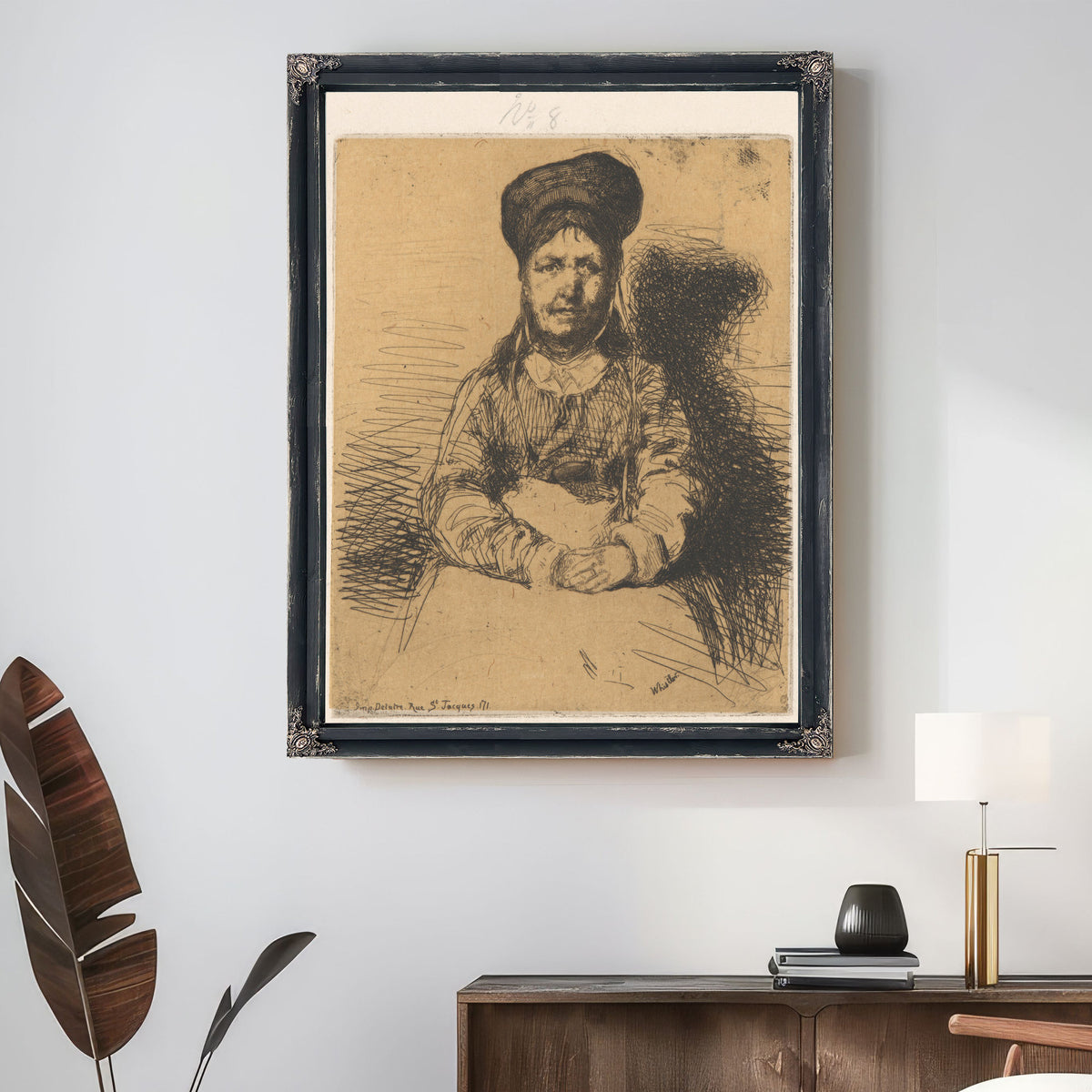The Tinsmith la Retameuse Ca 18561858 By James Whistler