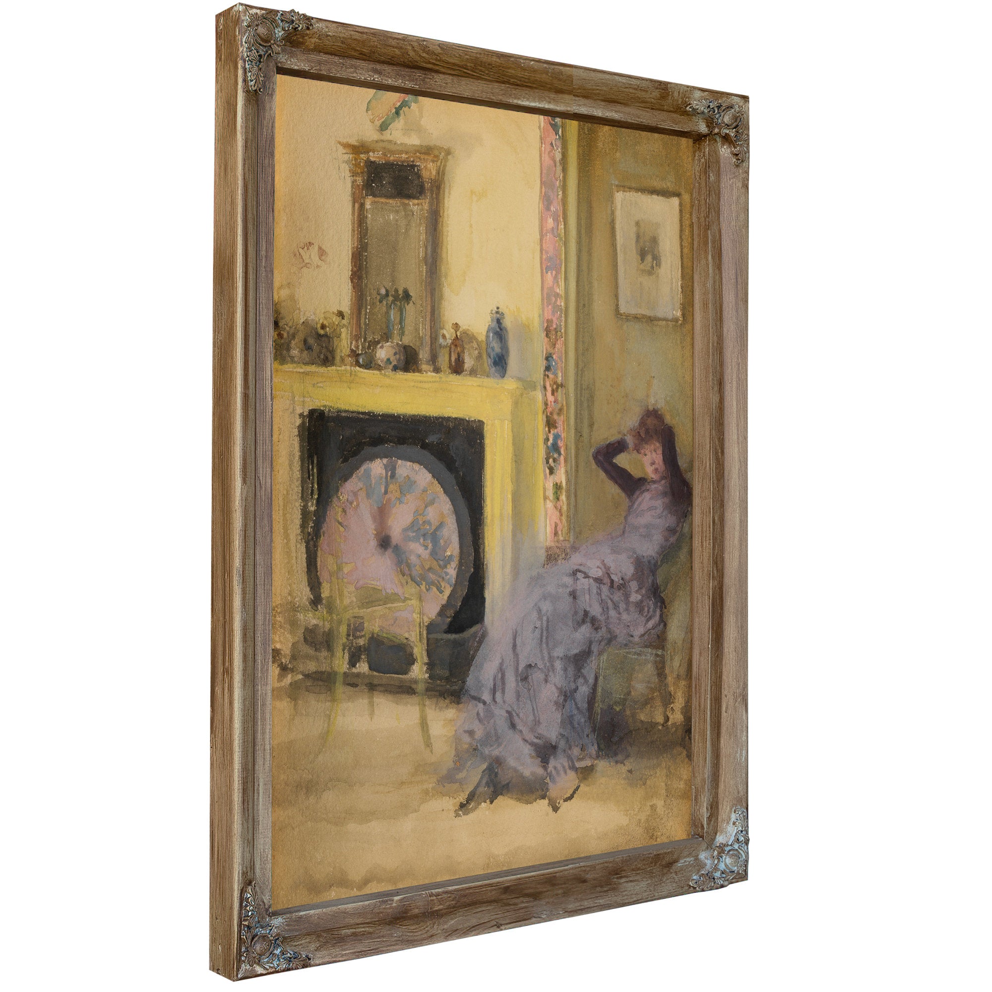 The Yellow Room Ca 188384 By James Whistler