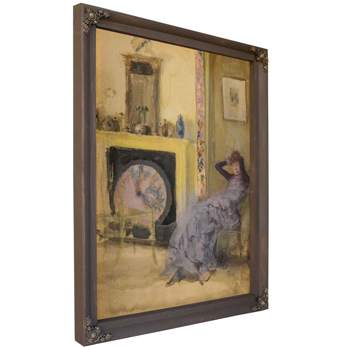 The Yellow Room Ca 188384 By James Whistler