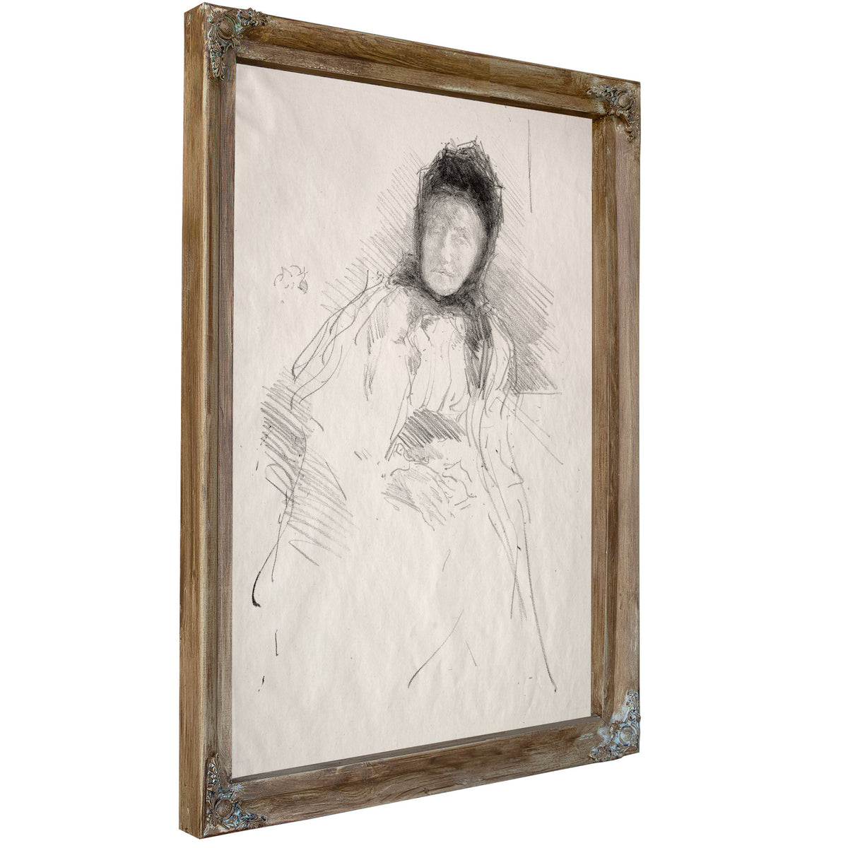 Unfinished Sketch Lady Haden 1895 By James Whistler