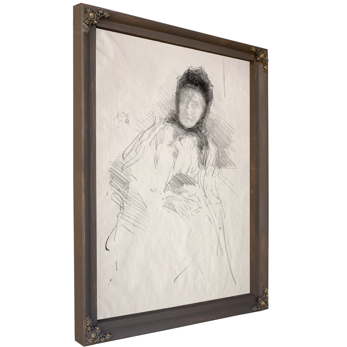 Unfinished Sketch Lady Haden 1895 By James Whistler