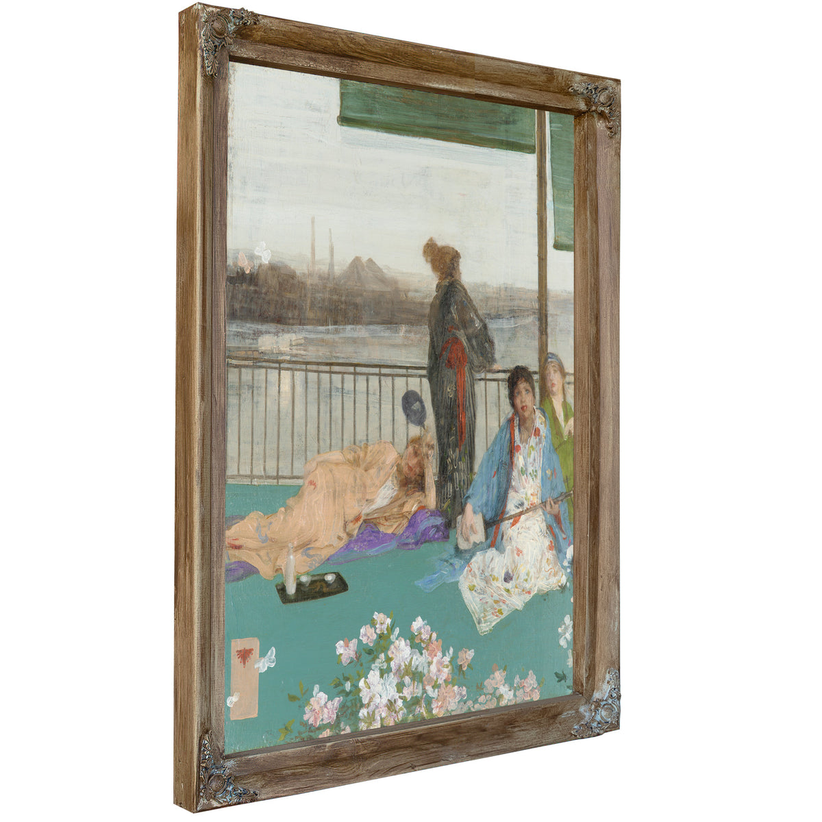 Variations Flesh Colour Green Balcony By James Whistler