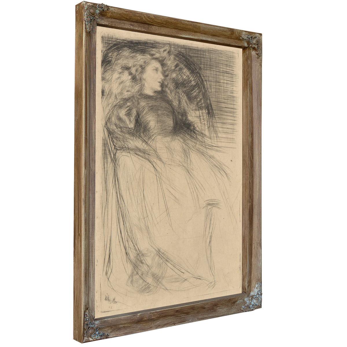 Weary 1863 By James Whistler